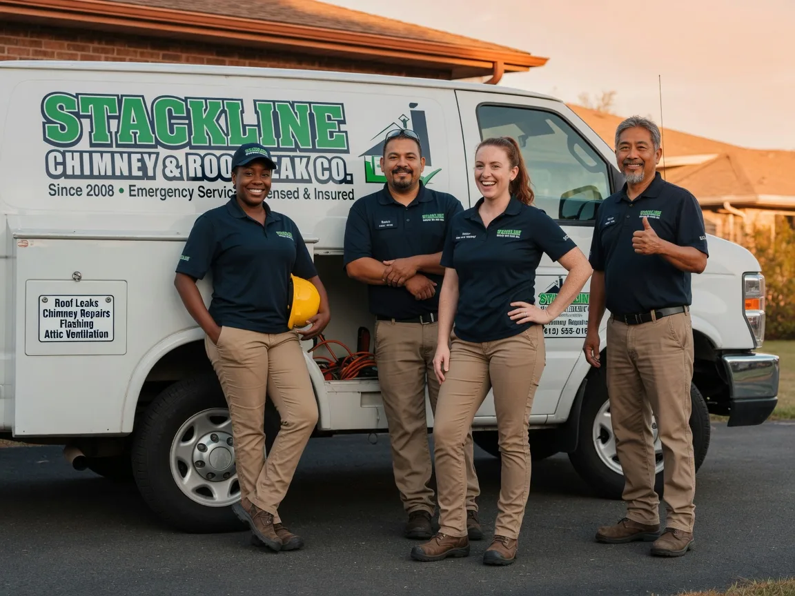 Chimney flashing repair company in Clarksville, IA